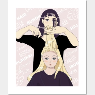 Hairdresser - Anime Style Posters and Art